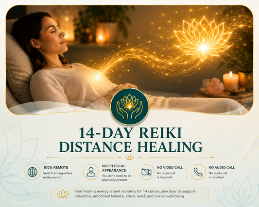 14-Day Reiki Distance Healing Session | Stress Relief, Emotional Balance &amp; Energy Alignment